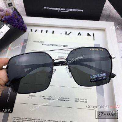 Porsche Design Black Polarized Sunglasses - Porsche Sunglasses Replica